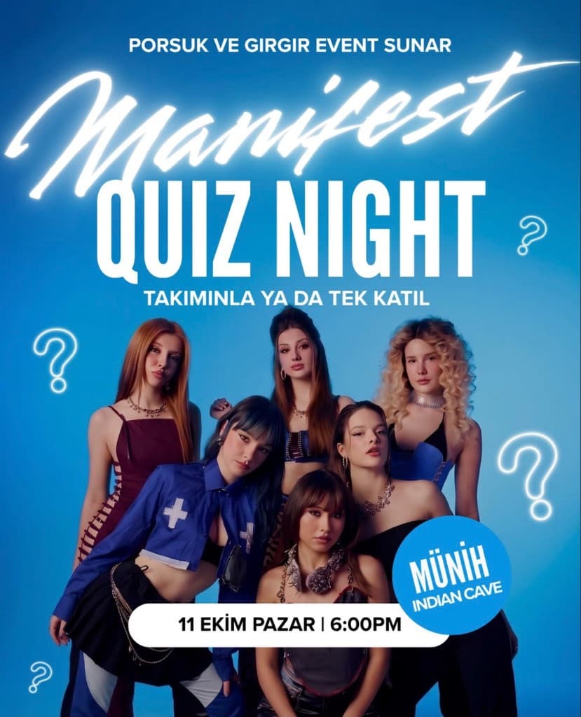 Manifest Quiz poster