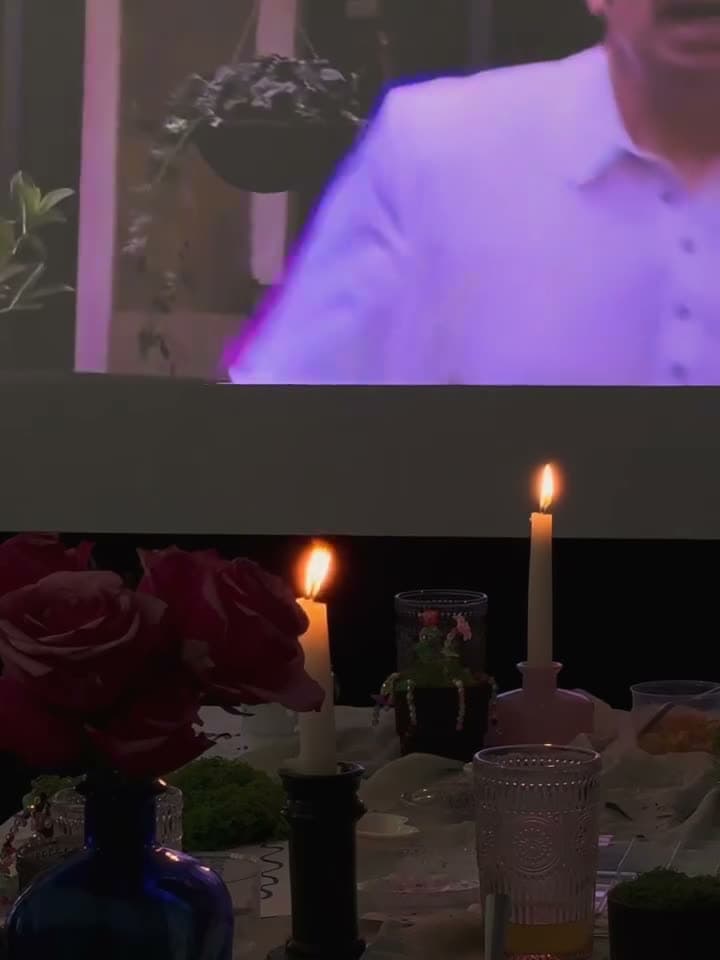Aşk-ı Memnu gecesinden bir video