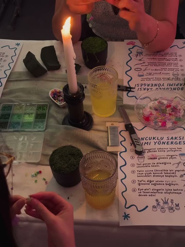 Aşk-ı Memnu gecesinden bir video