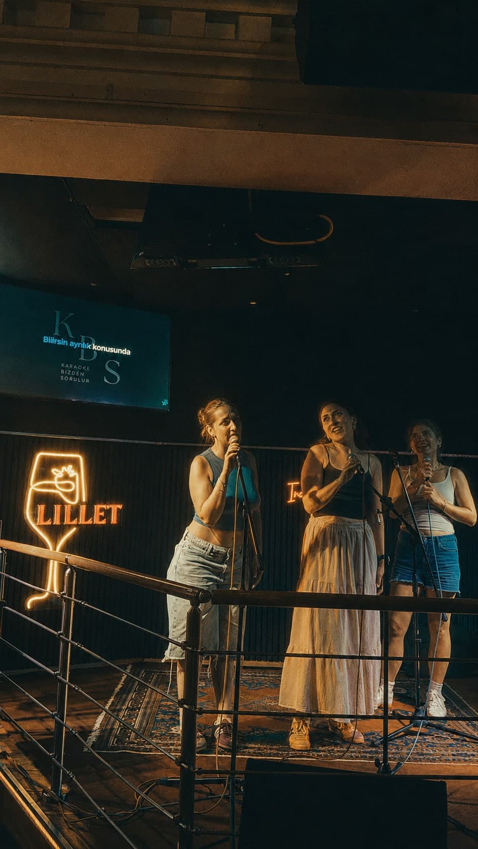 Photo from a Gırgır Turkish Karaoke night
