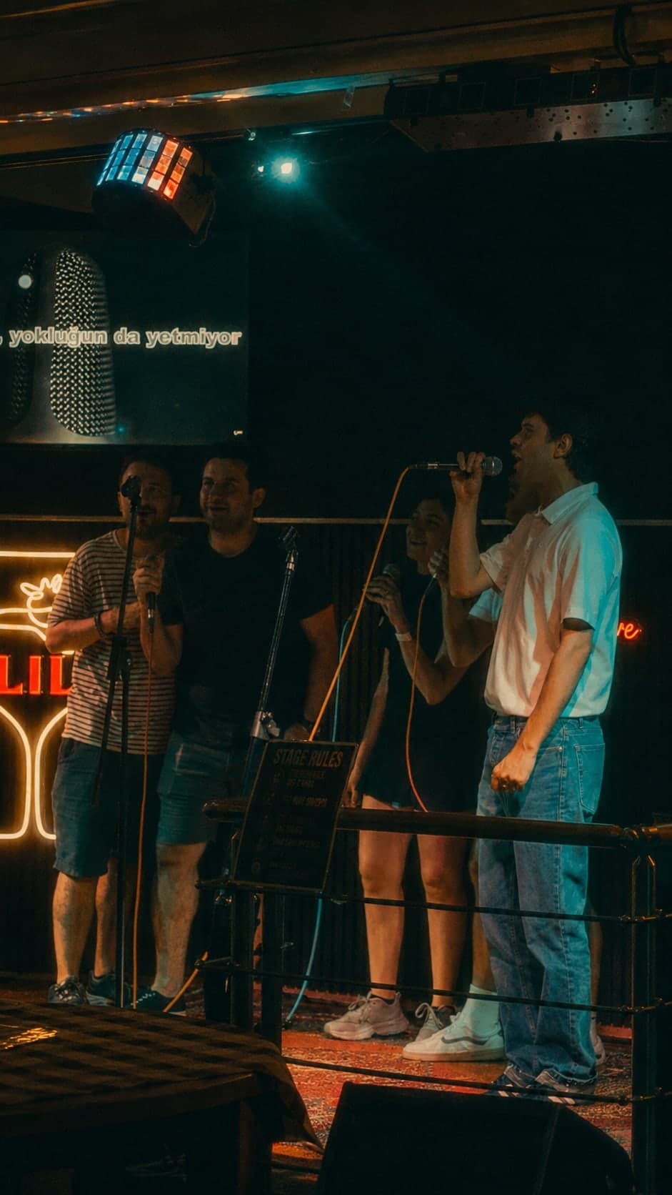 Photo from a Gırgır Turkish Karaoke night