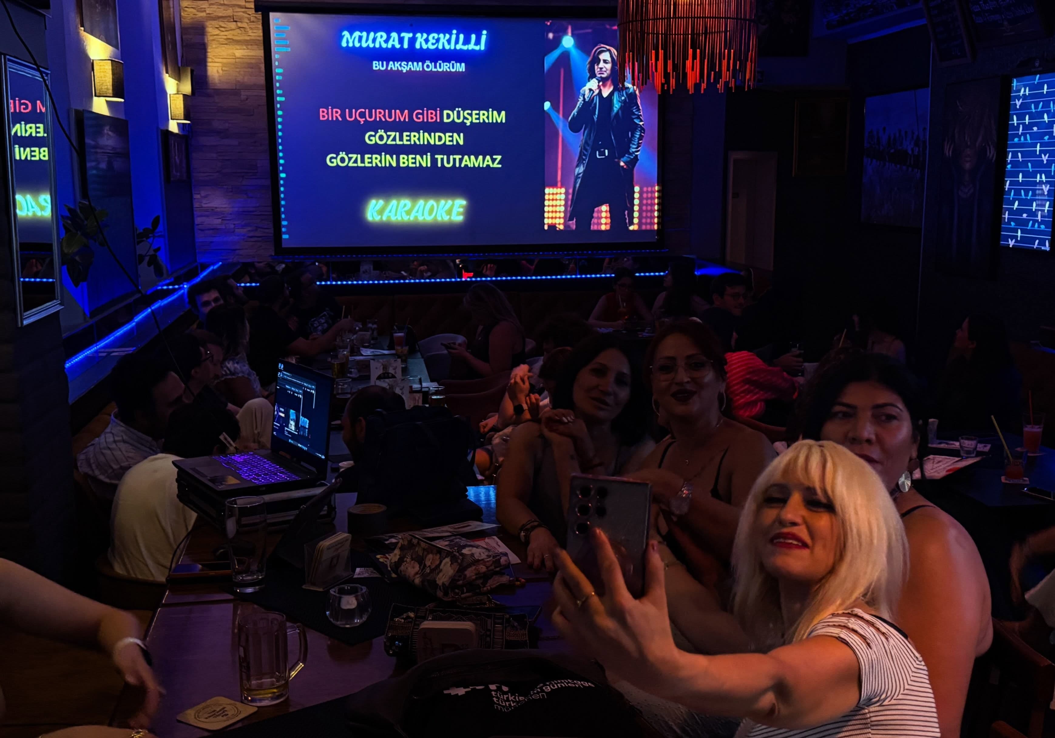 Photo from a Gırgır Turkish Karaoke night