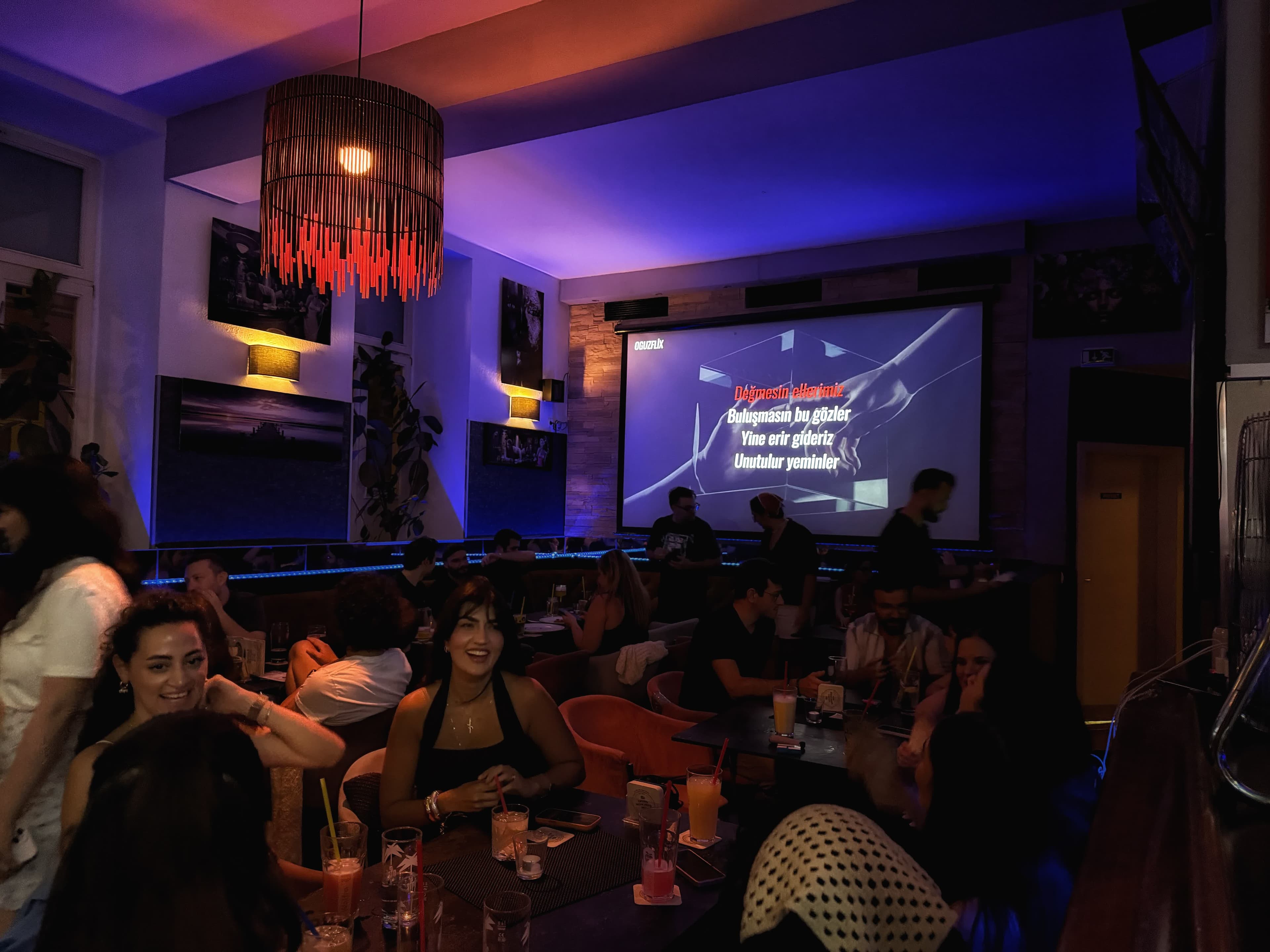 Photo from a Gırgır Turkish Karaoke night