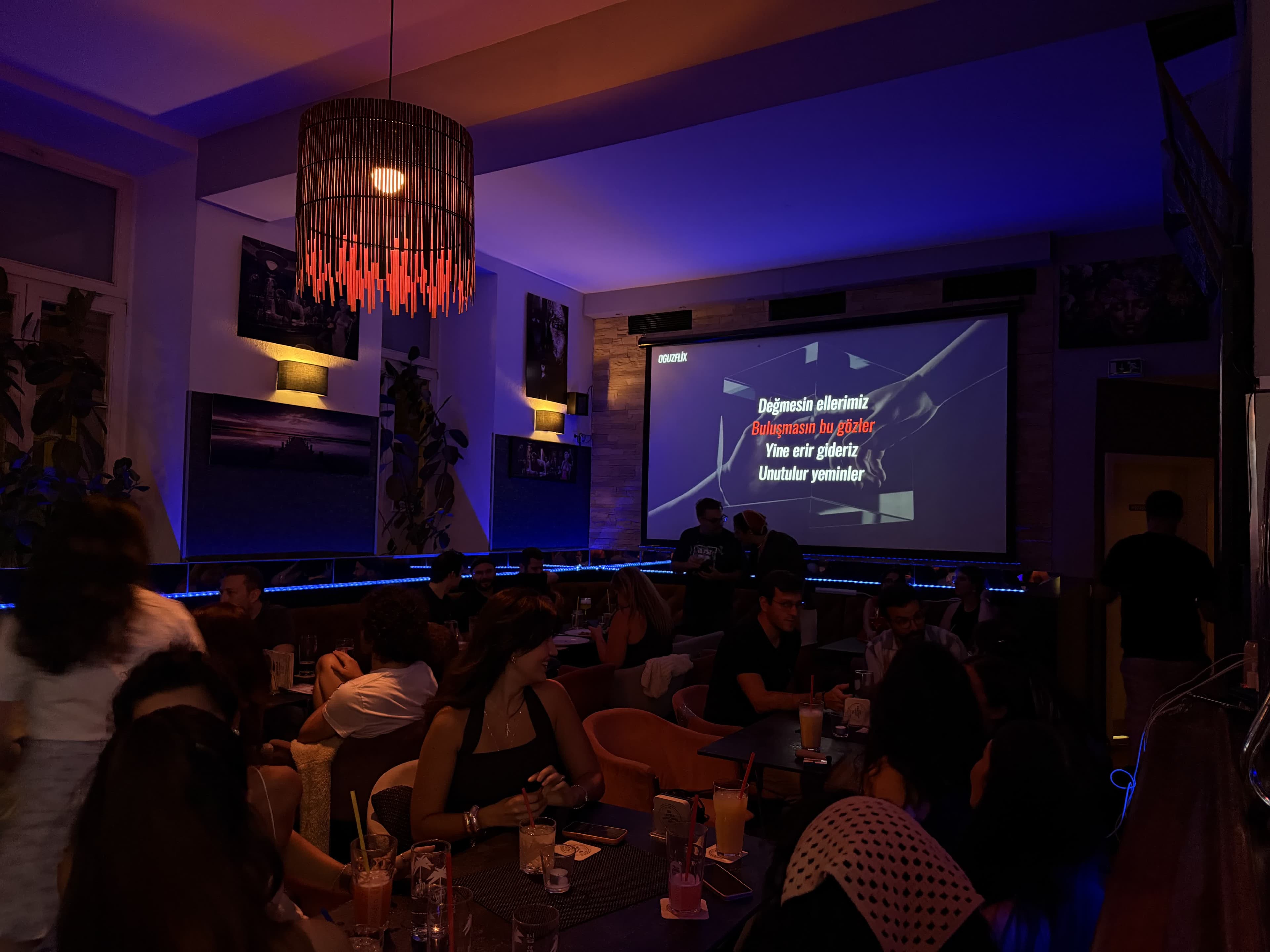 Photo from a Gırgır Turkish Karaoke night