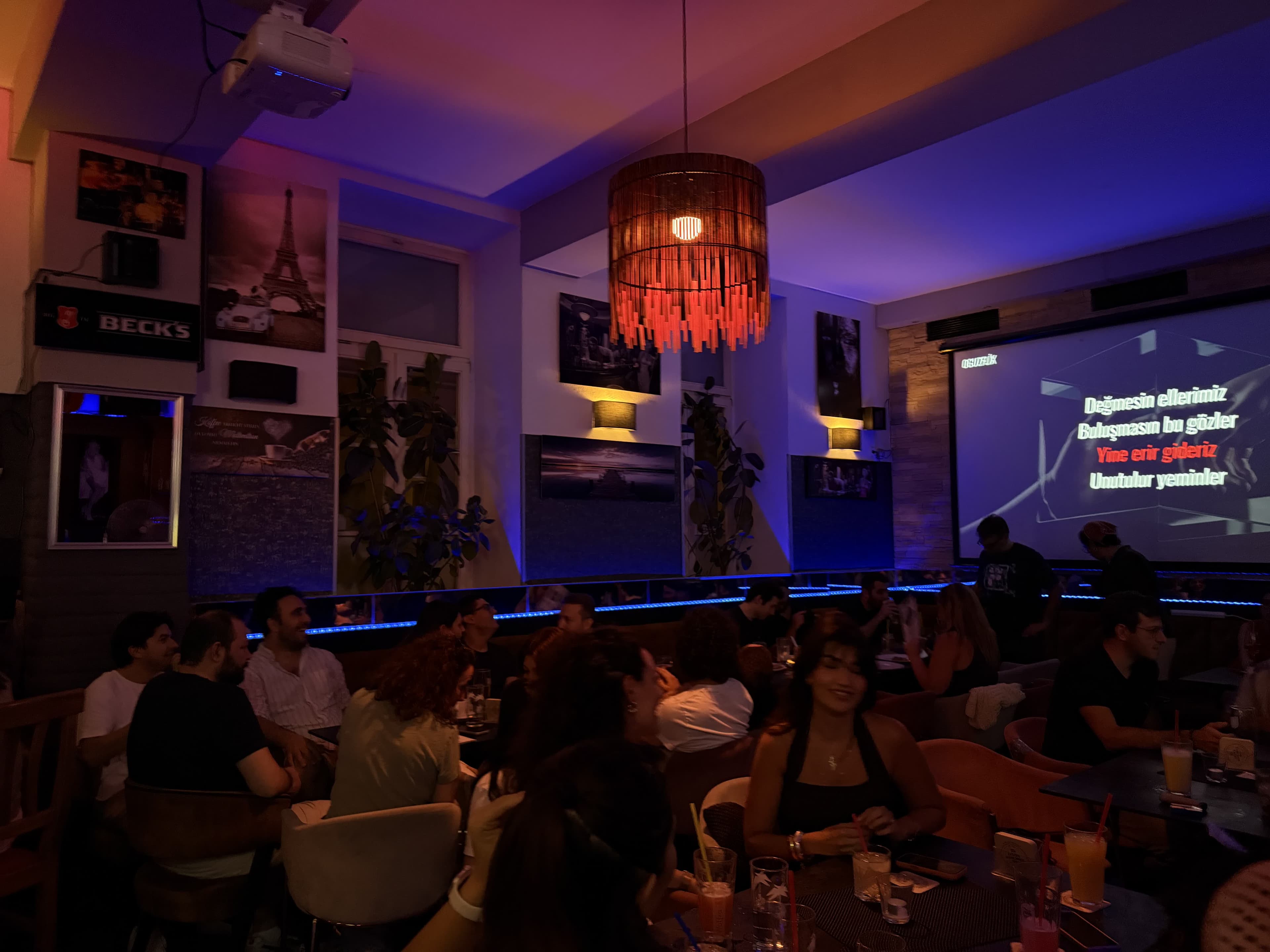 Photo from a Gırgır Turkish Karaoke night