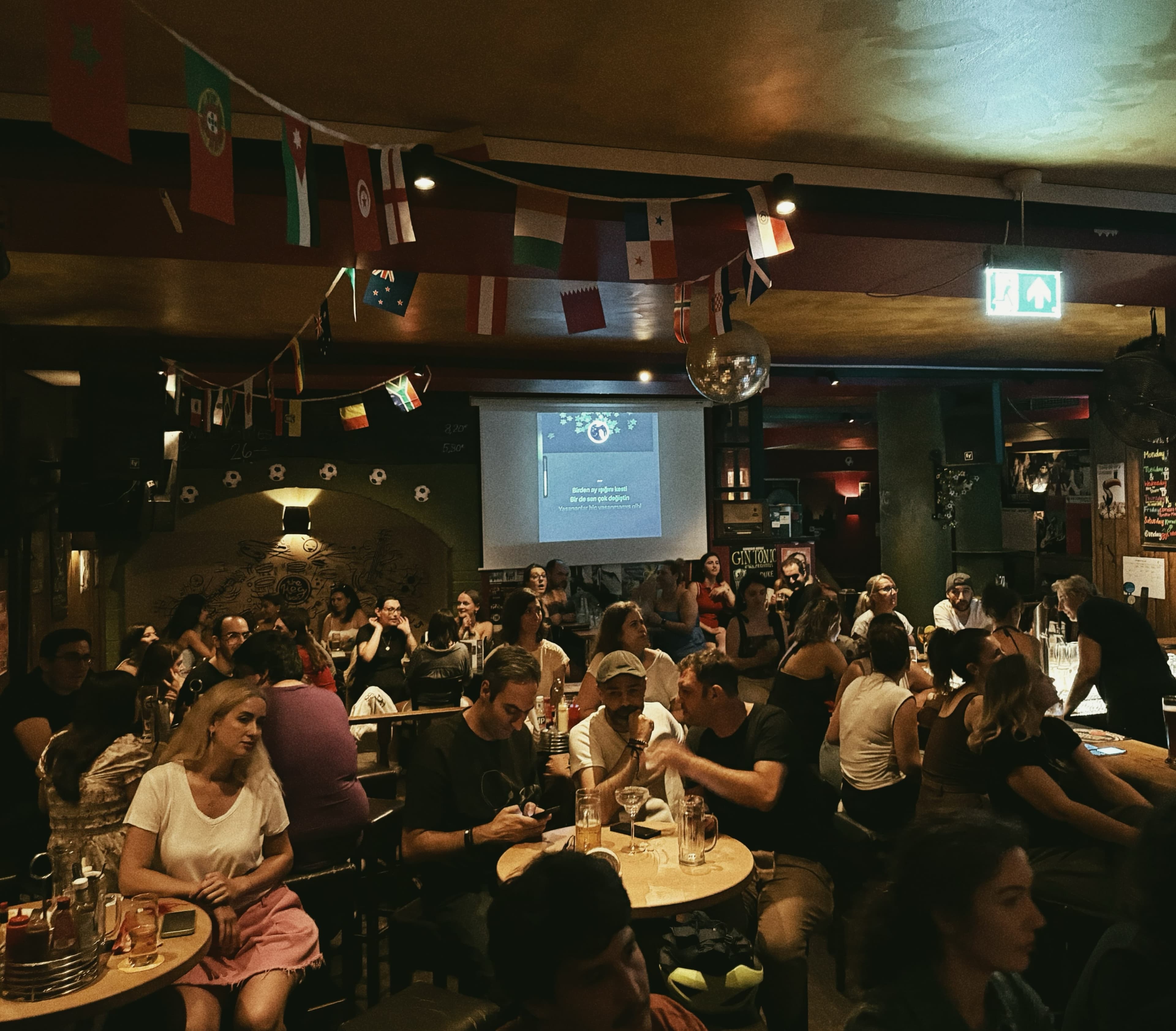 Photo from a Gırgır Turkish Karaoke night