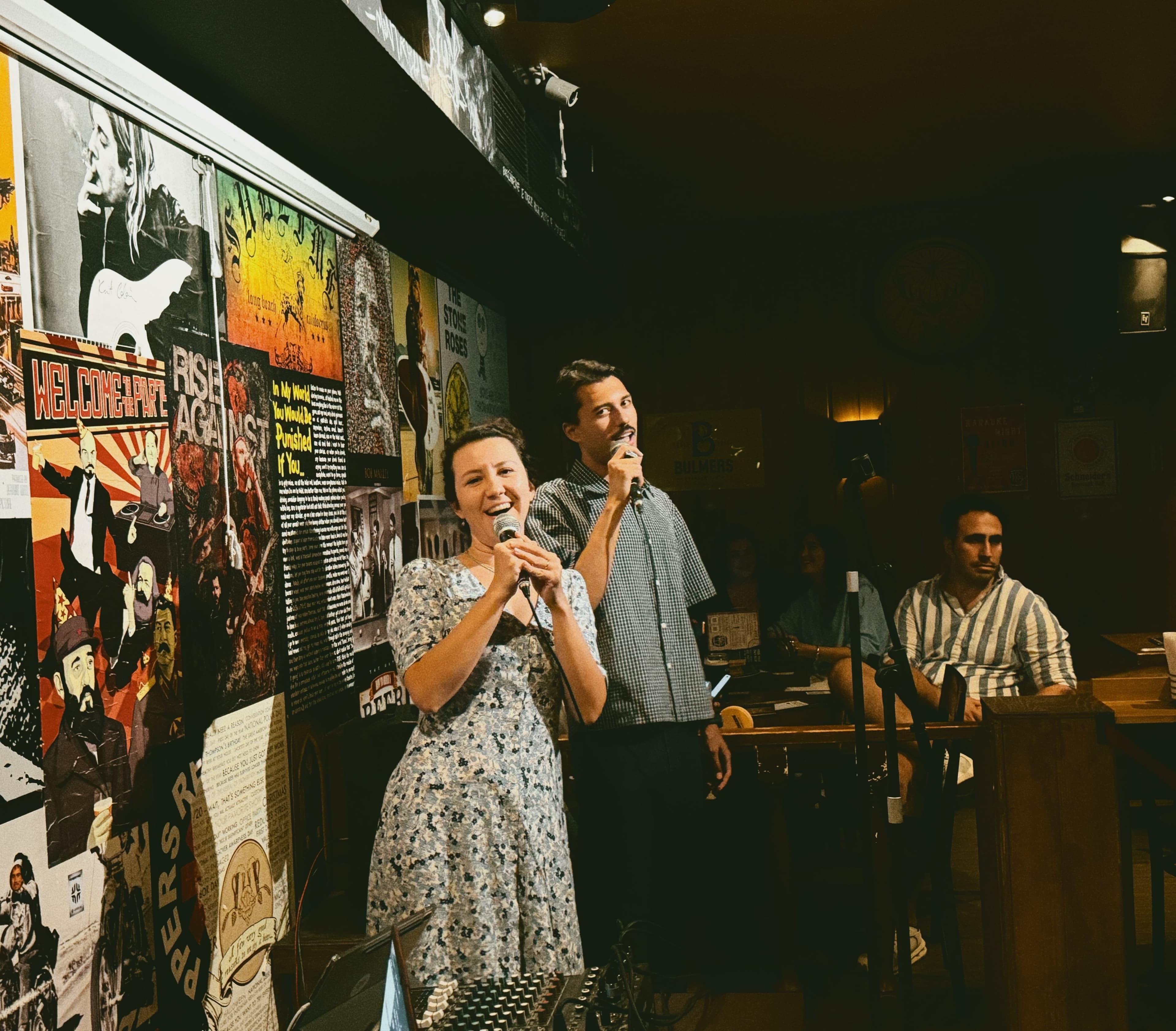 Photo from a Gırgır Turkish Karaoke night