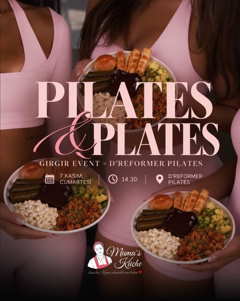 Pilates & Plates etkinlik afişi