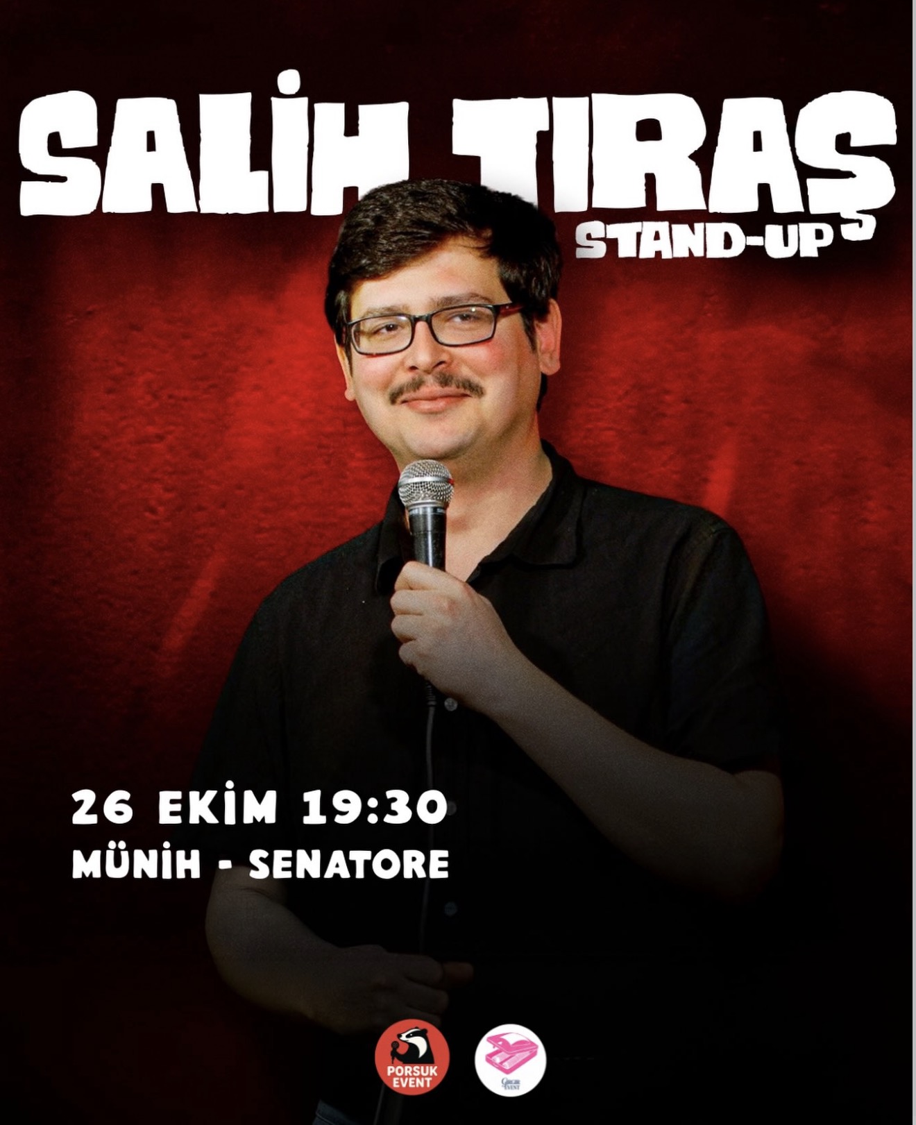 Eventposter für Türkisches Stand-up Comedy Open Mic