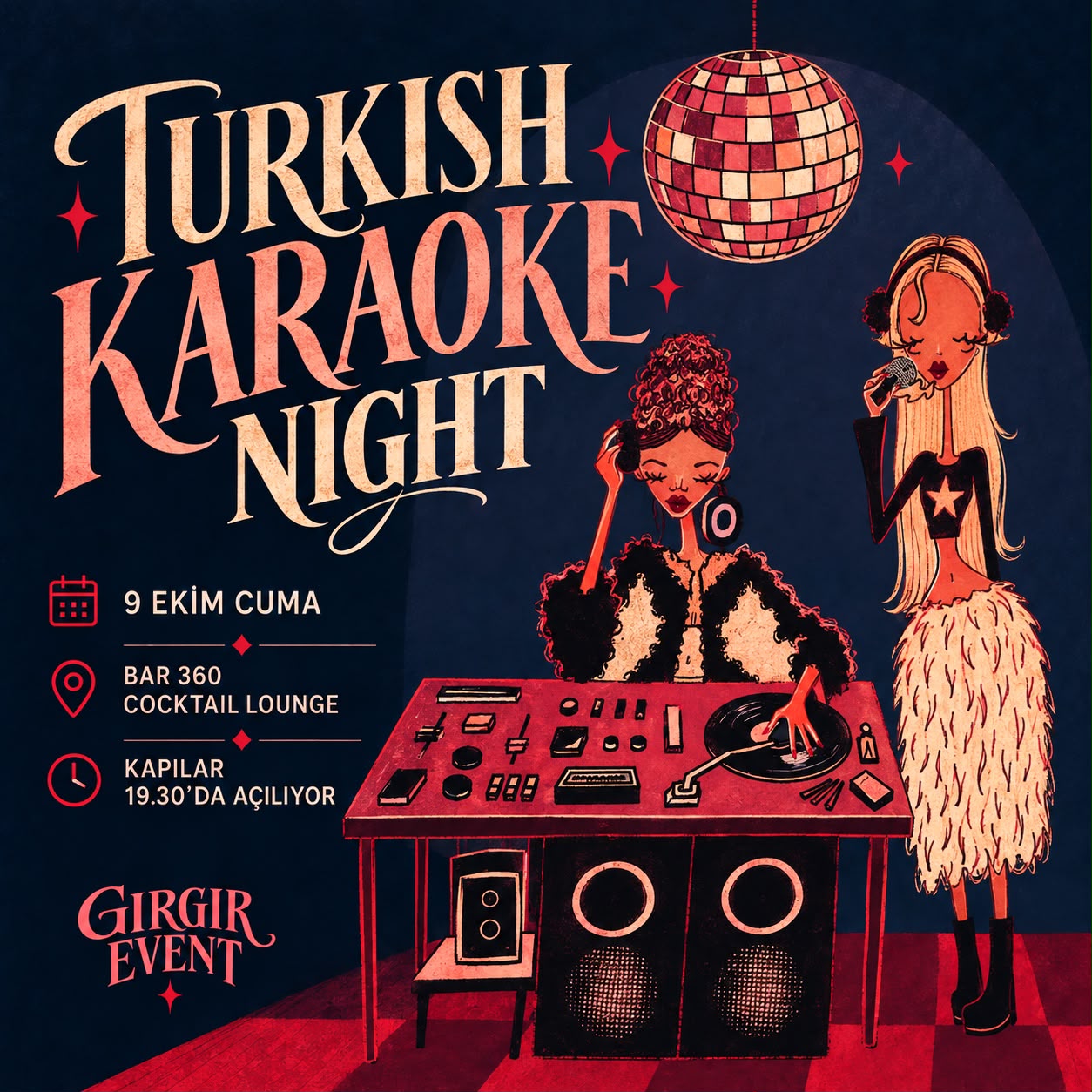 Turkish Karaoke Night poster